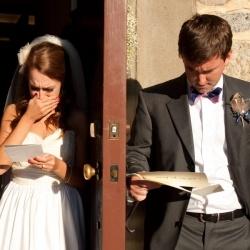 To Do on the Day, Love notes before the ceremony.
