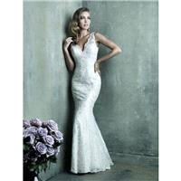Allure Couture C291 Beaded Sheath Wedding Dress - Crazy Sale Bridal Dresses|Special Wedding Dresses|