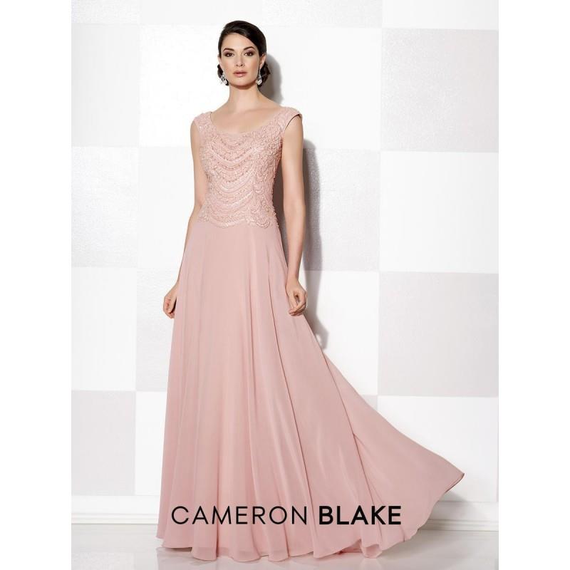 My Stuff, Cameron Blake 215632 Shell Pink,Royal Blue,Gunmetal,Olive Dress - The Unique Prom Store