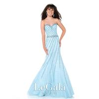 Blue Tony Bowl Le Gala Gowns Long Island Le Gala by Mon Cheri 116565 Le Gala Prom by Mon Cheri - Top