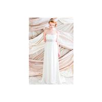 LulaKate Ella - Spring 2014 Sheath Sweetheart White Full Length LulaKate - Nonmiss One Wedding Store