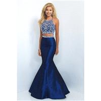 Blush 11077 Prom Dress - Long Blush Prom Illusion, Jewel, Sweetheart 2 PC, Crop Top, Mermaid Dress -