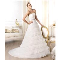 Pronovias LASSAM - Compelling Wedding Dresses|Charming Bridal Dresses|Bonny Formal Gowns