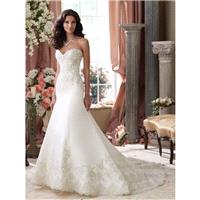 David Tutera 114279 Isidore Wedding Dress - Wedding Full Skirt Long Strapless, Sweetheart David Tute
