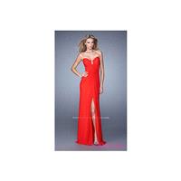LF-21233 - Strapless Sweetheart La Femme Prom Dress - Bonny Evening Dresses Online