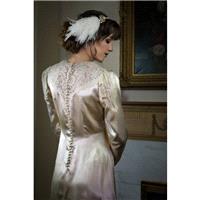 Evelyn Vintage Wedding Dress - Hand-made Beautiful Dresses|Unique Design Clothing