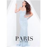 Paris by Mon Cheri 115706 Strapless Evening Gown - 2017 Spring Trends Dresses|Beaded Evening Dresses