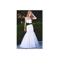Kenneth Winston 1508 - White Full Length Kenneth Winston Spring 2013 Fit and Flare Sweetheart - Nonm