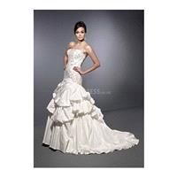 Luxurious Floor Length A line Sweetheart Taffeta Bridal Gowns With Beaded Embroidery - Compelling We