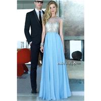 Alyce Prom 6436 Baby Blue,Raspberry,Black,Blush Dress - The Unique Prom Store