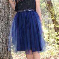 Navy Blue,Adult TULLE SKIRT, Blush tulle skirt,Adult tulle skirt, tutu,very soft. - Hand-made Beauti