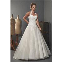 Romantica Hartford by Opulence Bridal - Organza Floor Halterneck A-Line  Ballgown  Princess Wedding
