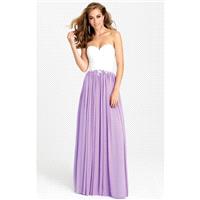 White/Aqua Madison James 16-311 Prom Dress 16311 - Chiffon Lace Dress - Customize Your Prom Dress