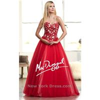 Mac Duggal 40408H - Charming Wedding Party Dresses|Unique Celebrity Dresses|Gowns for Bridesmaids fo