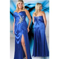 Xcite Plus Size Prom by Impression 35073 Royal,Hot Pink Dress - The Unique Prom Store