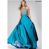 Jovani 29160 Prom Dress - Prom A Line Halter Jovani Long Dress - 2017 New Wedding Dresses