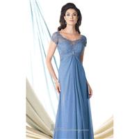 Chiffon Lace Gown  by Mon Cheri Montage 114918 - Bonny Evening Dresses Online
