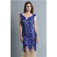 Floral Lace Dress by Dave and Johnny 10404 - Bonny Evening Dresses Online