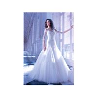 Vestido de novia de Demetrios Modelo 556 - 2014 Evasé Con mangas Vestido - Tienda nupcial con estilo