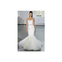 Romona Keveza SP14 Dress 4 - Fall 2014 Fit and Flare White Full Length Romona Keveza Sweetheart - Ro
