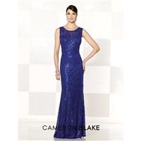 Cameron Blake 215633 Lace Trumpet Gown - Brand Prom Dresses|Beaded Evening Dresses|Charming Party Dr
