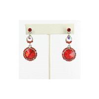 Helens Heart Earrings JE-X005506-S-Red Helen's Heart Earrings - Rich Your Wedding Day