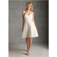 Mori Lee 31034 Short Lace Bridesmaids Dress - Crazy Sale Bridal Dresses|Special Wedding Dresses|Uniq