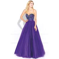 Black Madison James 17-251 Prom Dress 17251 - A Line Ball Gowns Long Dress - Customize Your Prom Dre