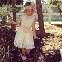 Chic Lace dress flower girl. Special occassion. Photography shoot available in white. Ivory. Light p