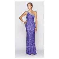 Scala 47541 One Shoulder Sequin Formal Dress - Brand Prom Dresses|Beaded Evening Dresses|Charming Pa