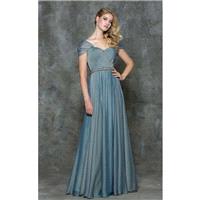 Marsoni by Colors - M172 Grecian Chiffon A-Line Gown - Designer Party Dress & Formal Gown