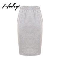 Must-have Vogue Split Slimming Curvy One Color Summer Casual Skirt - Bonny YZOZO Boutique Store