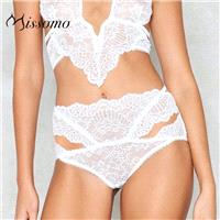 Vogue Sexy Slimming High Waisted Lace Up One Color Lace Underpant - Bonny YZOZO Boutique Store