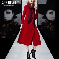 Winter clothing women's new double-sided coat slim fashion v-neck long cashmere coat wool coat - Bon