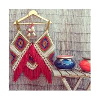 Vintage Fringe Hollow Out Crochet Hand Made Color Cardigan Sleeveless Top Vest - Bonny YZOZO Boutiqu